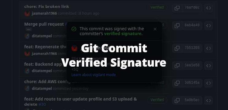 How To Create 'Verified' (Sign) Git Commit Using SSH or GPG Signature (Linux)