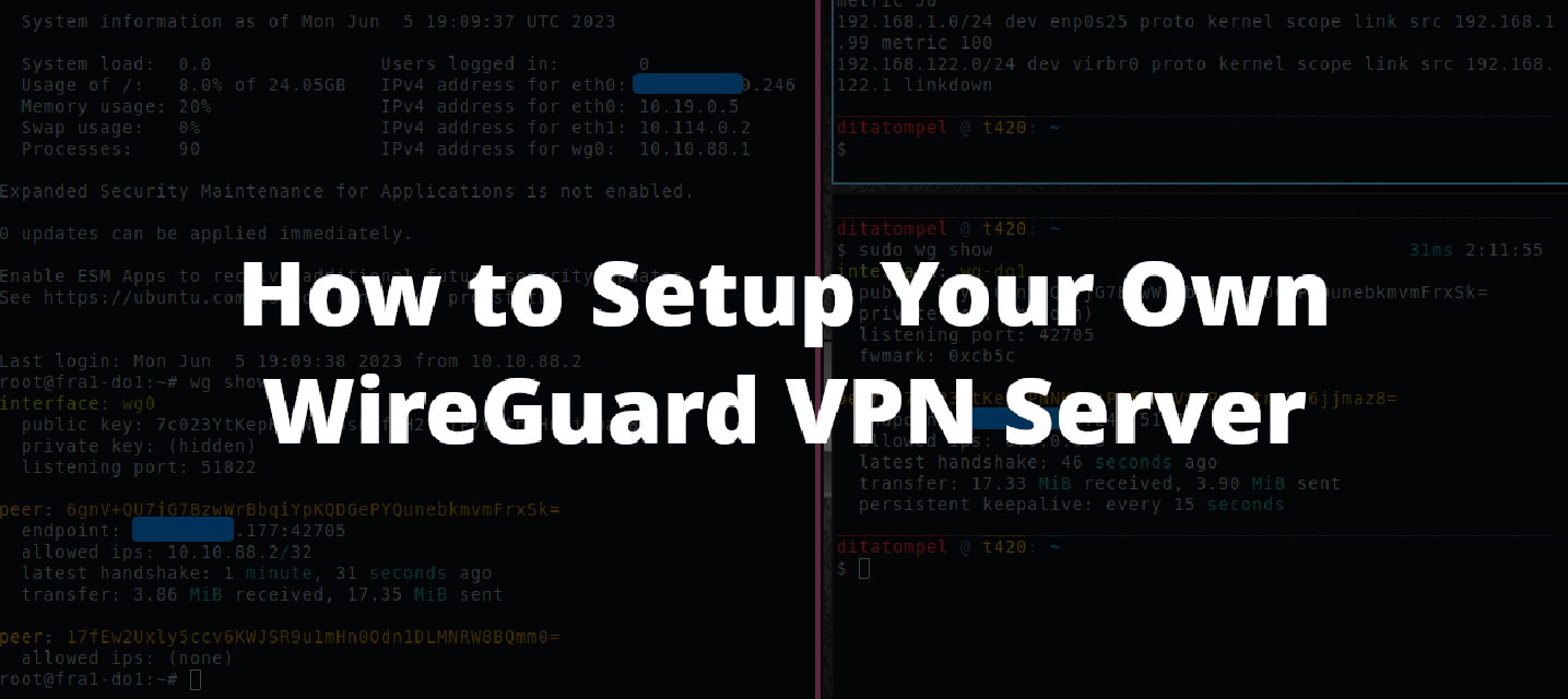 Cara Setup VPN Server WireGuard Sendiri