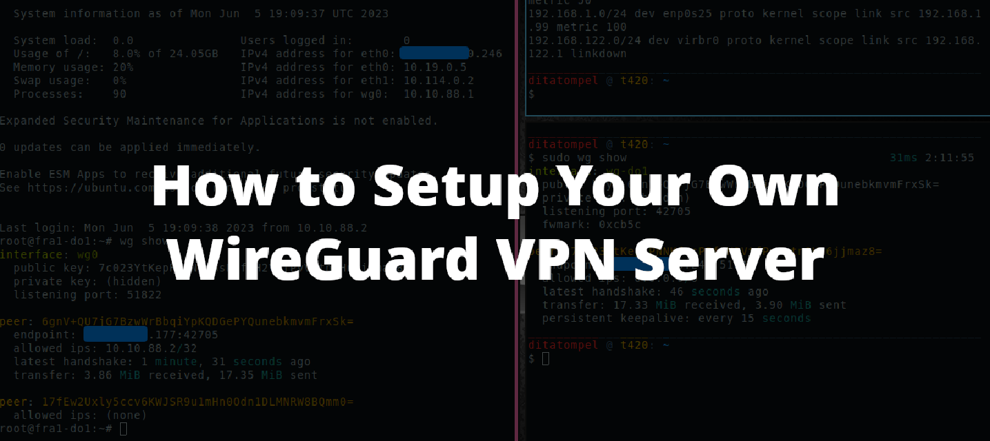 How to Setup Your Own WireGuard VPN Server