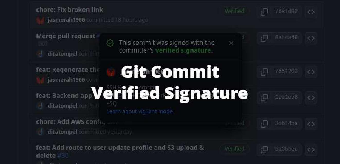 Cara Setting 'Verified' (Sign) Git Commit Dengan SSH atau GPG Signature (Linux)