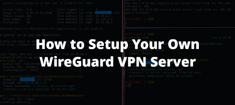 Cara Setup VPN Server WireGuard Sendiri