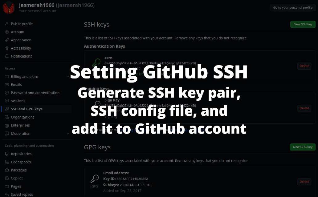 Cara Menggunakan Git Melalui Protokol SSH Untuk Akun GitHub