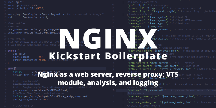 My Nginx Setup Kickstart / Boilerplate