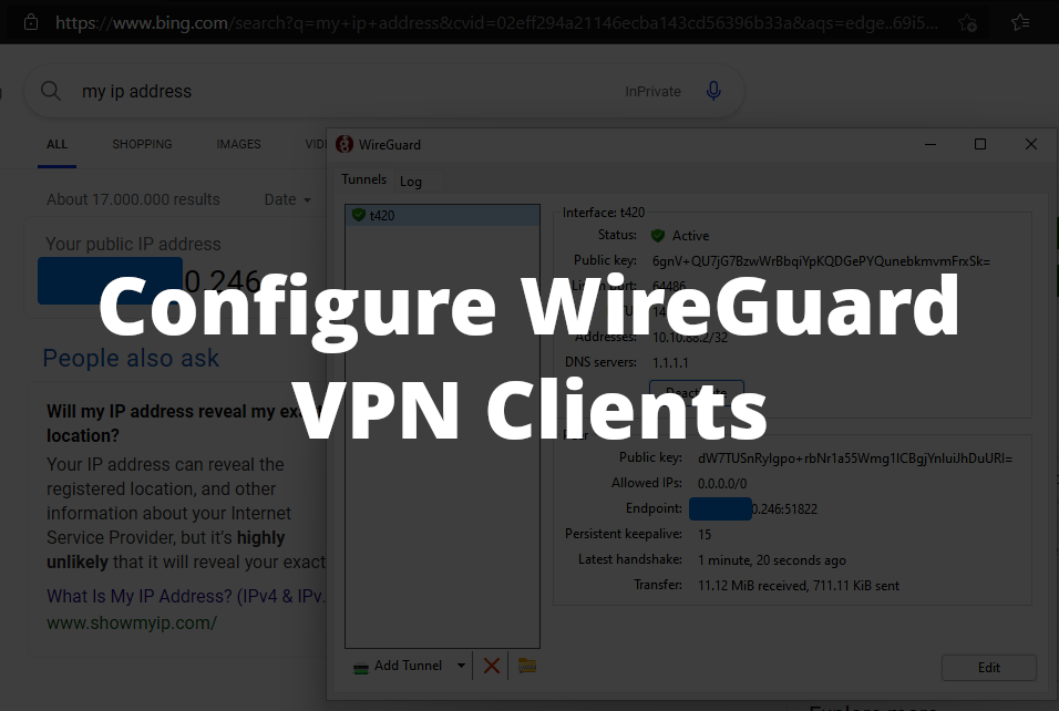 Configure WireGuard VPN Clients