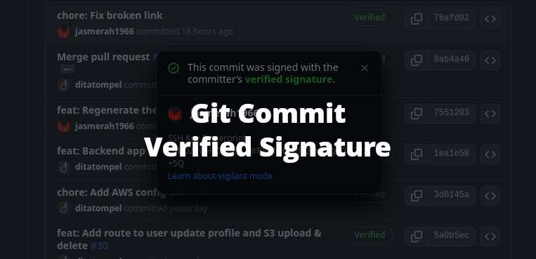 How To Create 'Verified' (Sign) Git Commit Using SSH or GPG Signature (Linux)